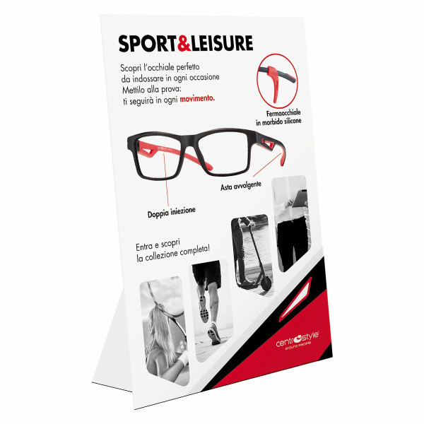 Samostatně stojící plakát Active Sport & Leisure